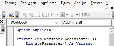 Ereignissprogrammierung