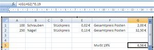 tabelle mwst